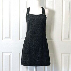 ARIZONA JEAN COMPANY Women's Wide Strap Textured Dress  Size M  Black